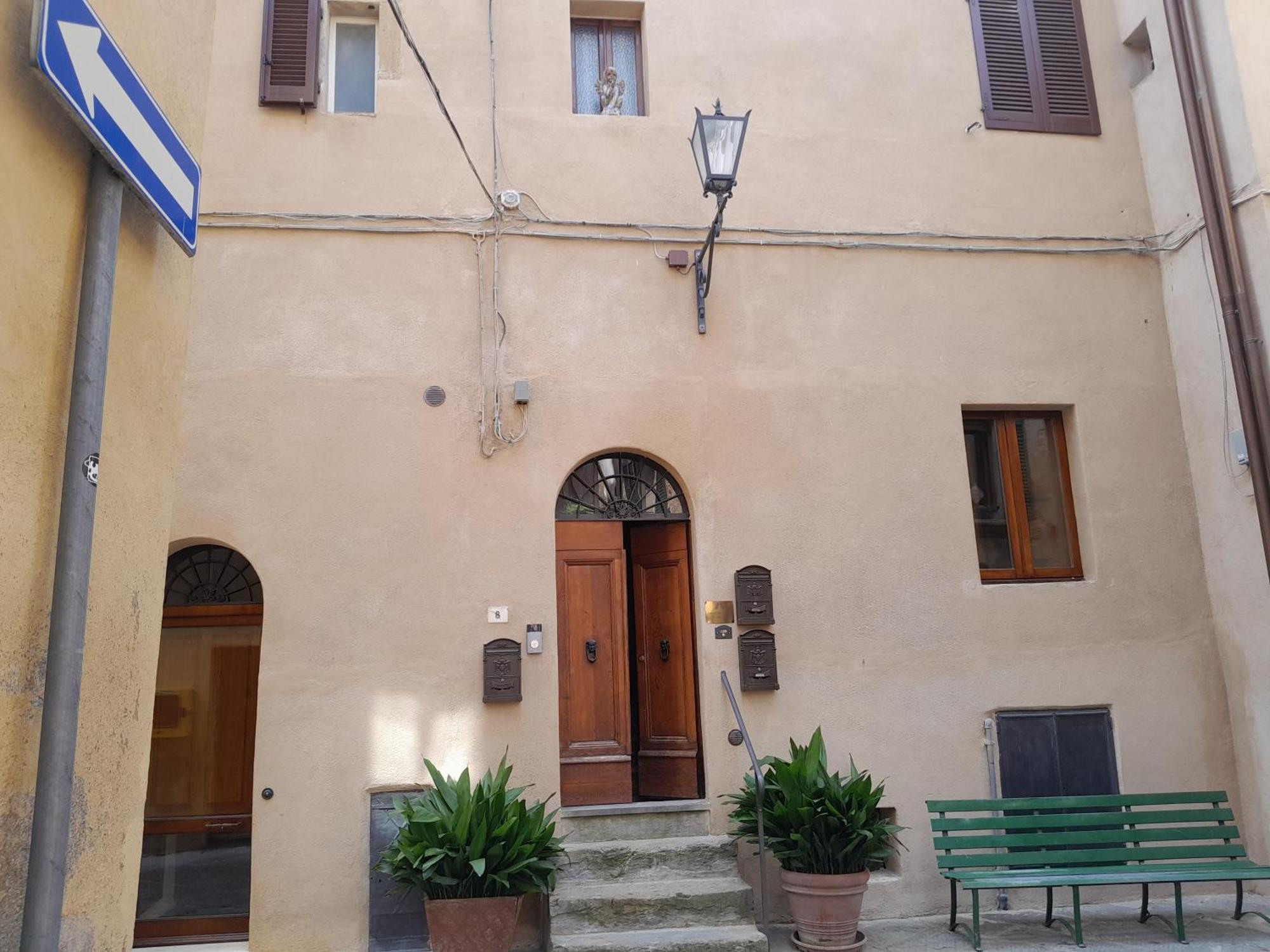Ferienwohnung Finestra Dell'Angelo Pienza Exterior foto