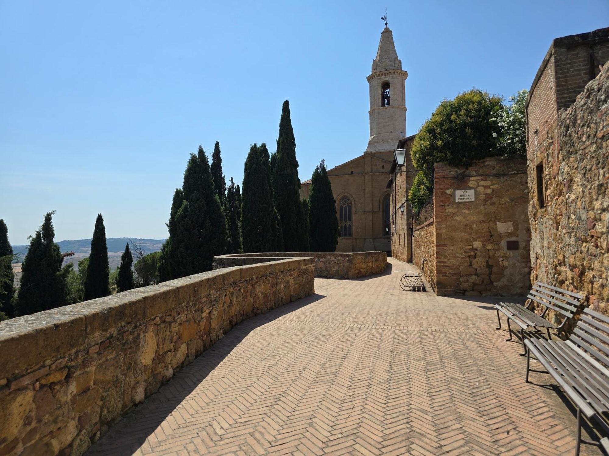 Ferienwohnung Finestra Dell'Angelo Pienza Exterior foto